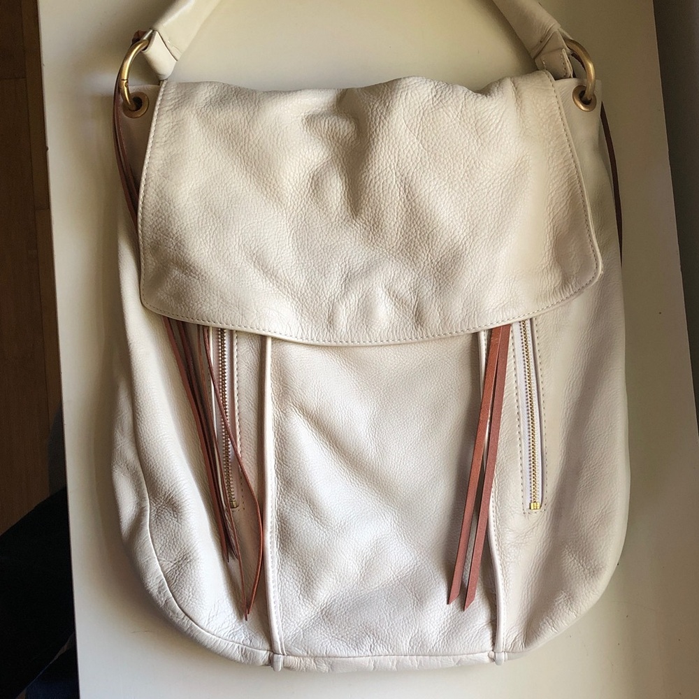 Christopher Kon real leather ivory Shoulder Bag